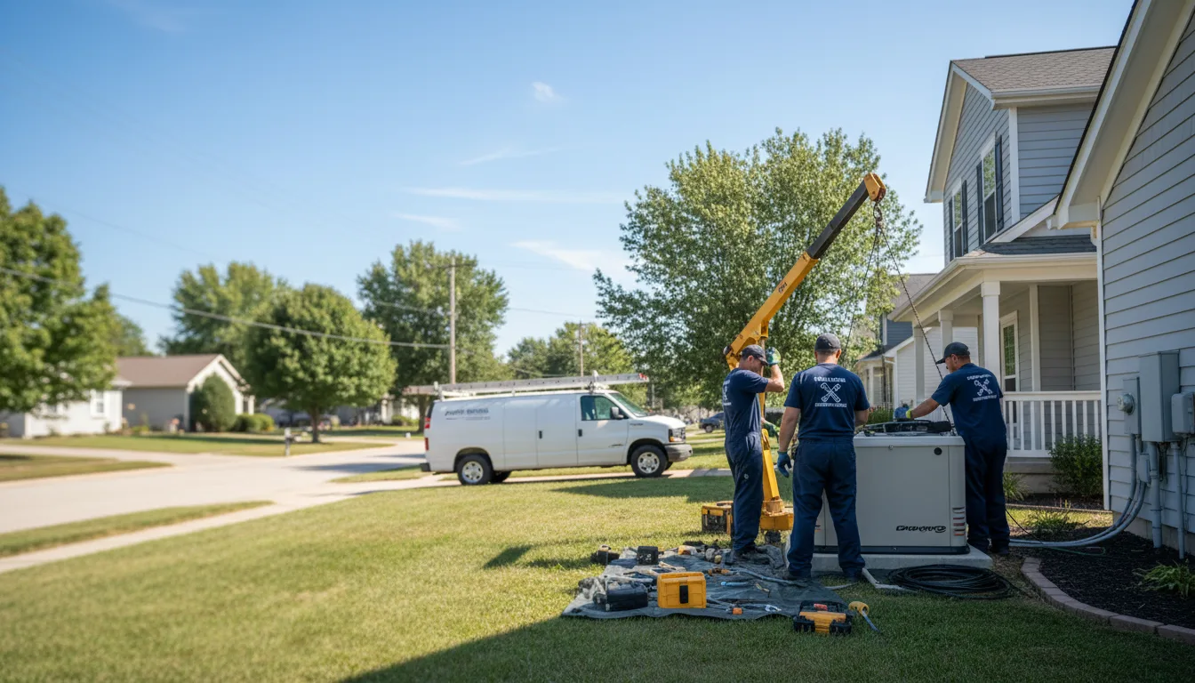 Generator Installation in Hoopeston, IL near me